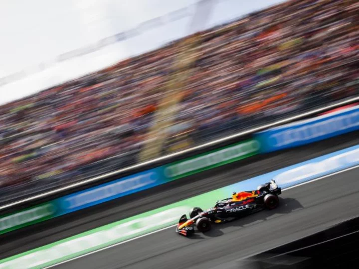 Max Verstappen wins record-equaling ninth straight race as home crowd brings on 'goosebumps'