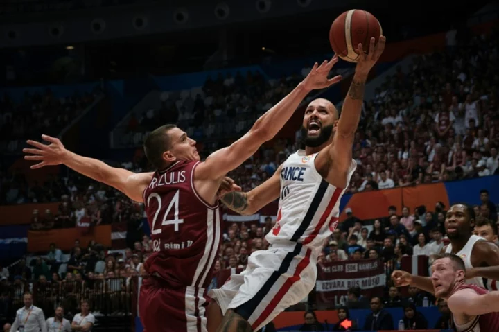 Latvia end France's Basketball World Cup title hopes