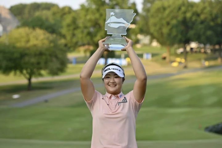 Rookie Hae Ran Ryu of South Korea wins in Arkansas for her first LPGA Tour title