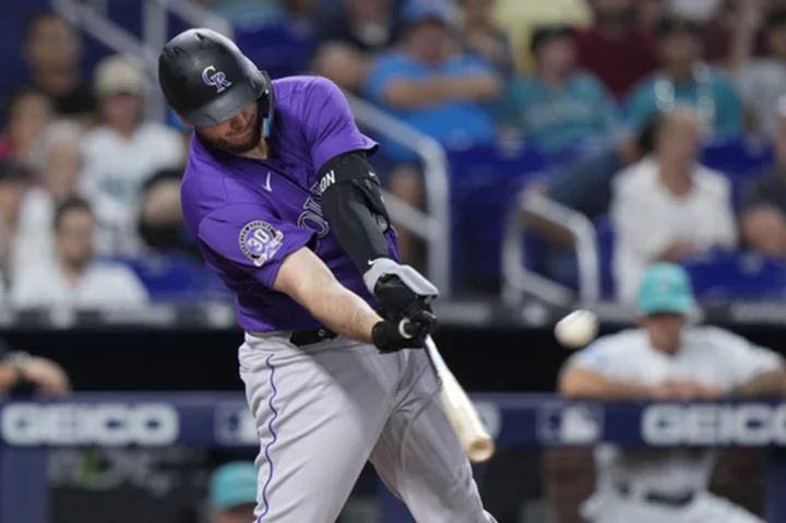 Lambert's stellar start and 3 early homers propel Rockies to 6-1 win over skidding Marlins