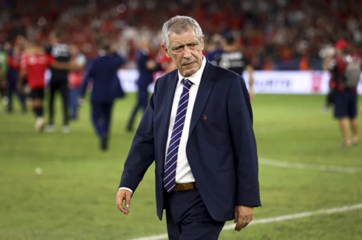 Fernando Santos' future as Poland coach is uncertain after poor start to Euro 2024 qualifying