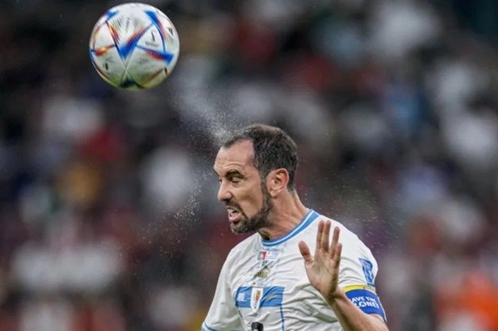 Uruguay defender Diego Godin ends playing career at age 37
