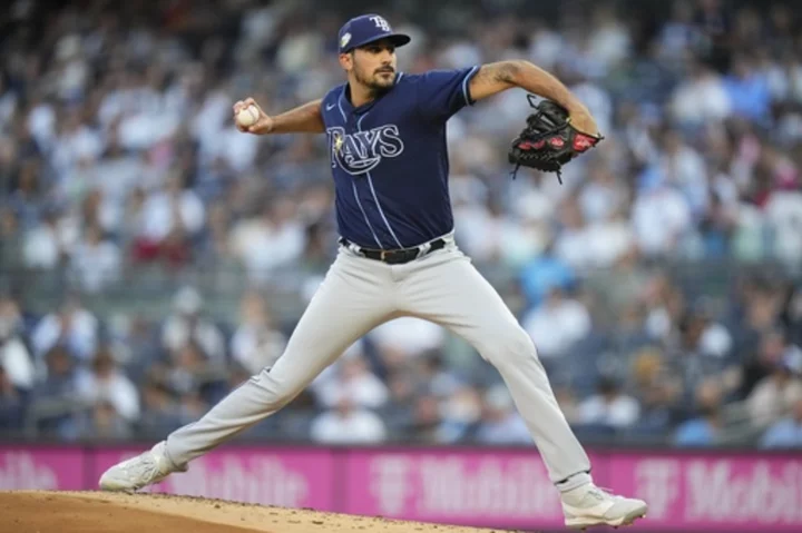 Eflin earns his 12th win and Arozarena hits a 2-run homer as the Rays beat the Yankees 5-2