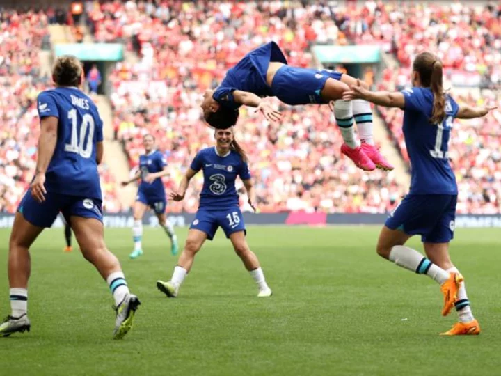 Chelsea wins historic Women's FA Cup final with a 1-0 victory over Manchester United