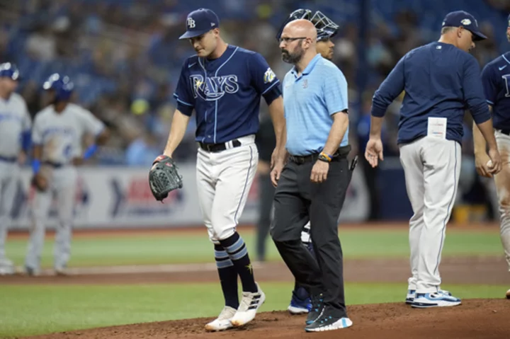Rays manager Cash believes ace McClanahan can avoid IL due to mid-back tightness