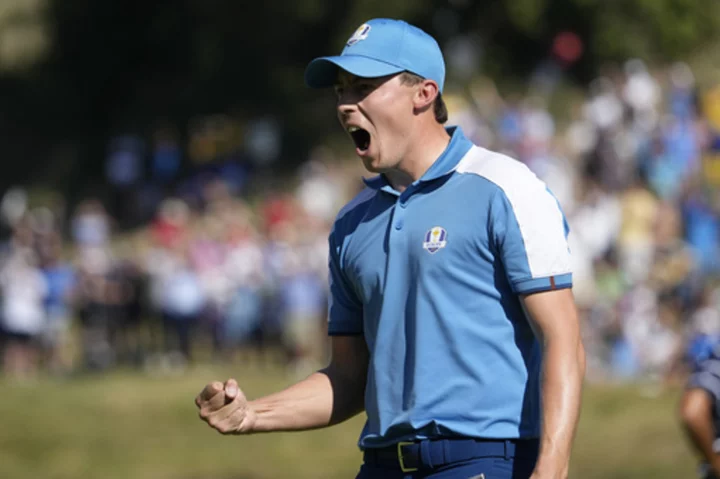 Matt Fitzpatrick ends losing streak at Ryder Cup with a performance Rory McIlroy could only applaud