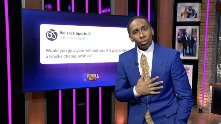 The Future of Sports Media Is Stephen A. Smith Answering Questions About His Sex Life From Ballsack Sports