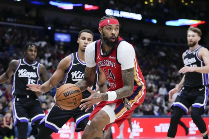 Ingram, Williamson power the Pelicans to a 129-93 win over Pacific Division-leading Kings