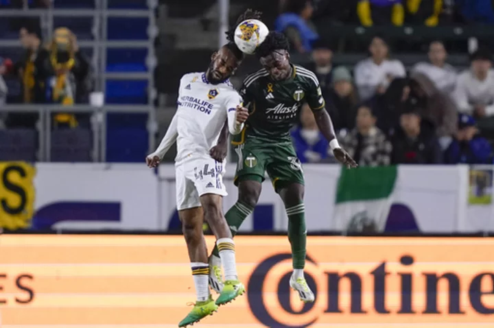Mora's second-half goal lifts Timbers to 3-3 draw with Galaxy