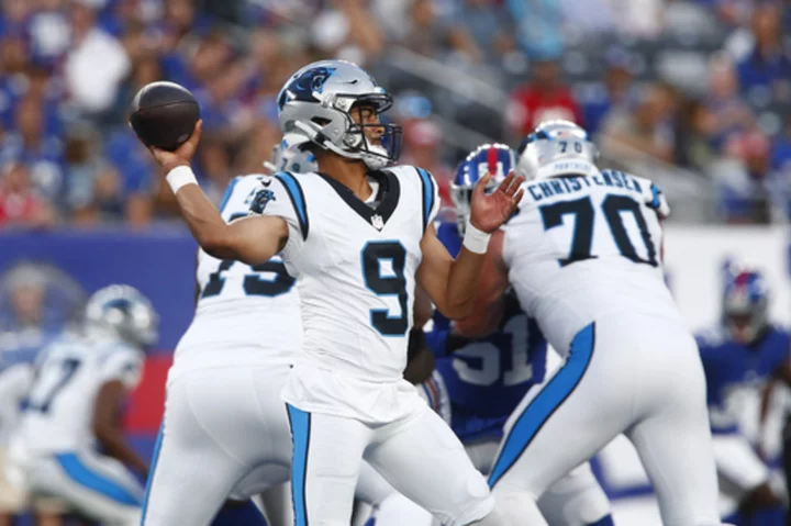 Panthers banking on rookie QB Bryce Young to snap 5-year playoff drought