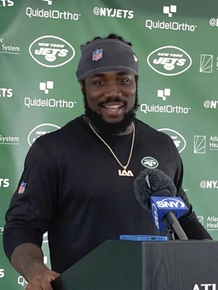Cook says his role in the Jets' talented backfield is simple: 'Just be Dalvin'