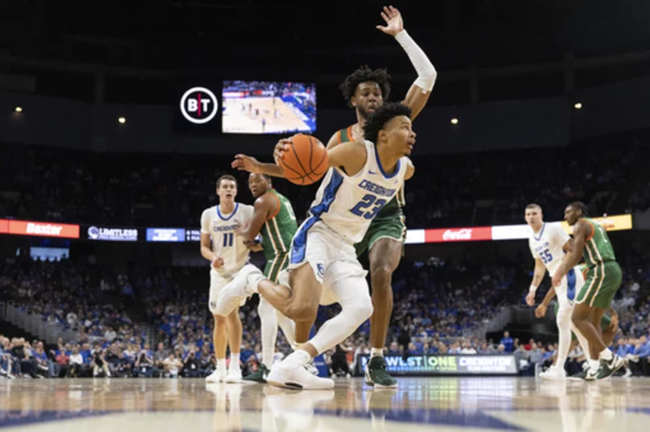 Trey Alexander scores 20 to lead No. 8 Creighton in 105-54 rout of Florida A&M