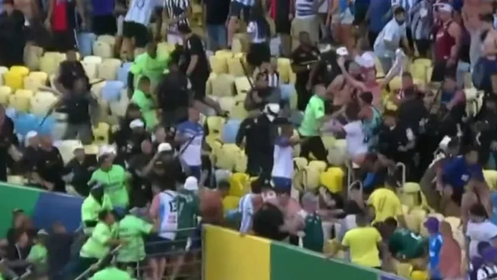 Argentina, Brazil Fans Fight Before World Cup Qualifying Match