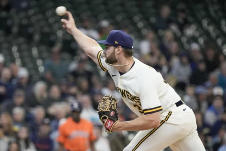 Houser continues to provide boost as Brewers defeat Astros 4-0