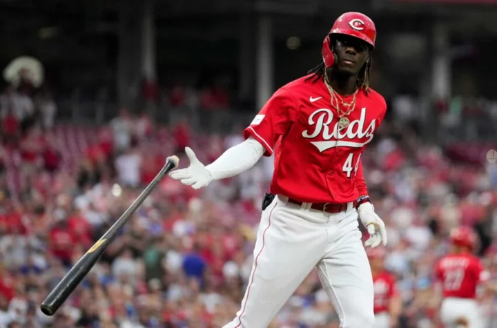 Elly De La Cruz arrived to Reds and immediately broke Great American Ballpark