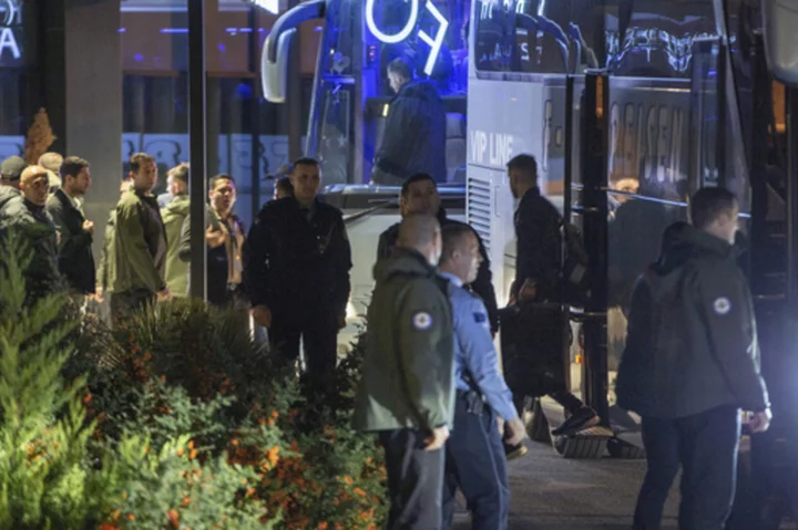 Israeli national team arrives in Kosovo for soccer game under tight security measures