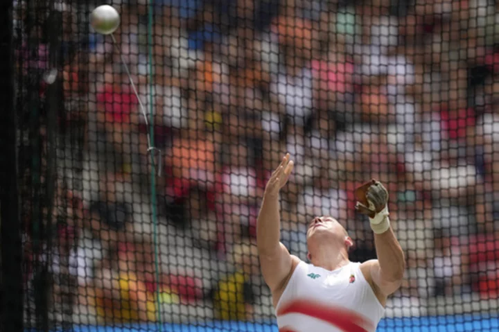 Hungary's Halasz brings hammer bronze to hometown crowd in Budapest