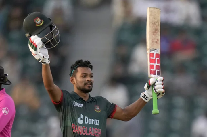 Mehidy and Najmul centuries power Bangladesh to 89-run win over Afghanistan in Asia Cup