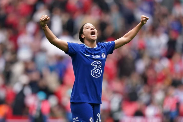 Sam Kerr strike seals third straight FA Cup for Chelsea