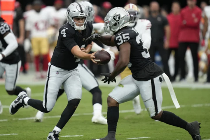 Zamir White hopes for a major role as he and the Raiders await Josh Jacobs' return