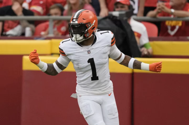 Browns safety Thornhill back at practice, could face Steelers after missing opener with calf injury