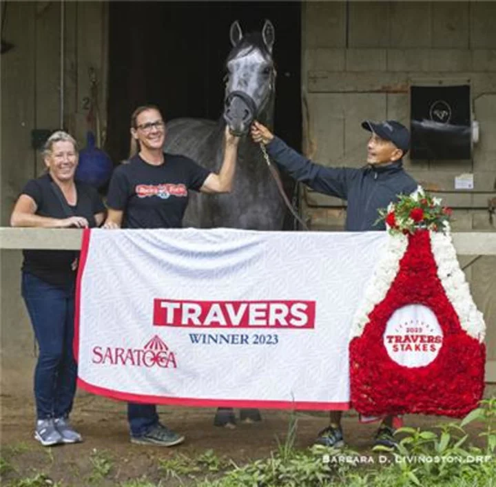 Daily Racing Form Congratulates Brand Ambassador Jena Antonucci, Trainer of Travers Stakes Winner