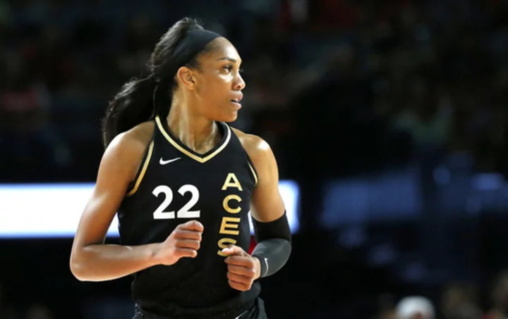 Las Vegas Aces star A’ja Wilson scores 53 points, ties WNBA single-game record