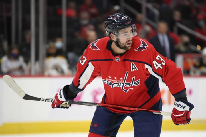 Washington Capitals sign power forward Tom Wilson to a 7-year extension worth $45.5 million