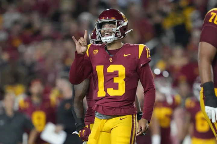 QBs Caleb Williams and Shedeur Sanders share center stage when No. 8 USC travels to Colorado