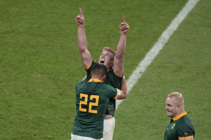 Resilient Springboks ruin host France's dream in the quarterfinals at the Rugby World Cup