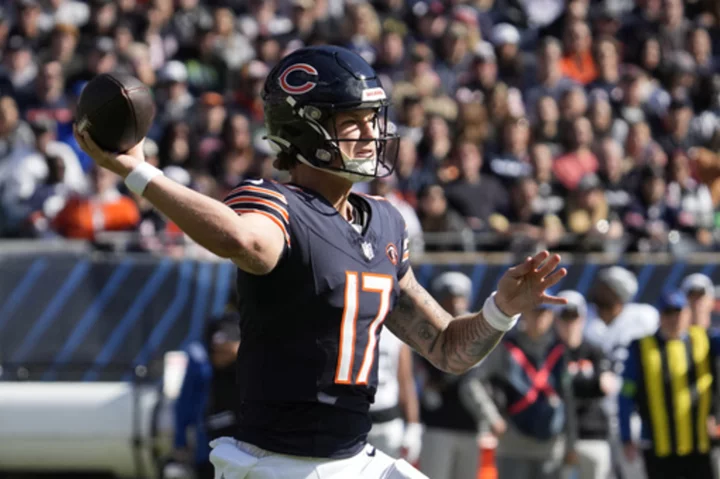 Bears QB Tyson Bagent ready to test his arm strength more against the Chargers