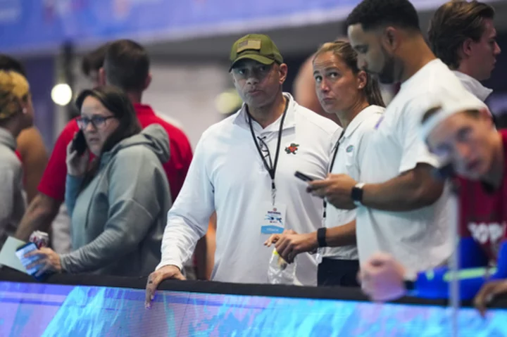 Anthony Nesty is a significant presence at US swimming nationals in a sport struggling to diversify