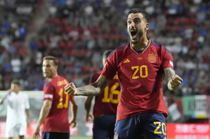 Substitute Joselu scores late winner as Spain beats Italy 2-1, advances to Nations League final