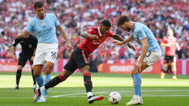 Marcus Rashford reveals thoughts on Man City's treble