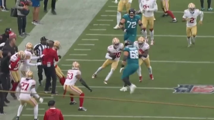 49ers Cost Themselves Fumble Return Touchdown in Strangest Way Possible