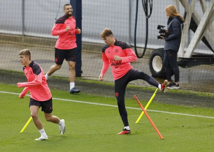 Soccer-Stones and Bernardo back for City's trip to Leipzig