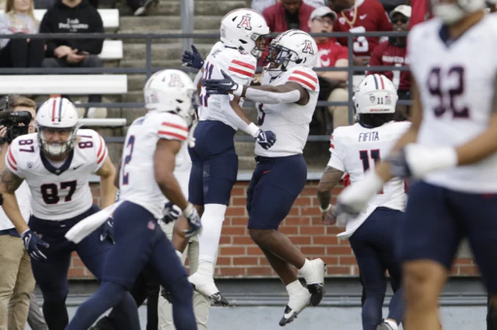 Arizona rebounds from narrow losses with 44-6 victory over No. 19 Washington State