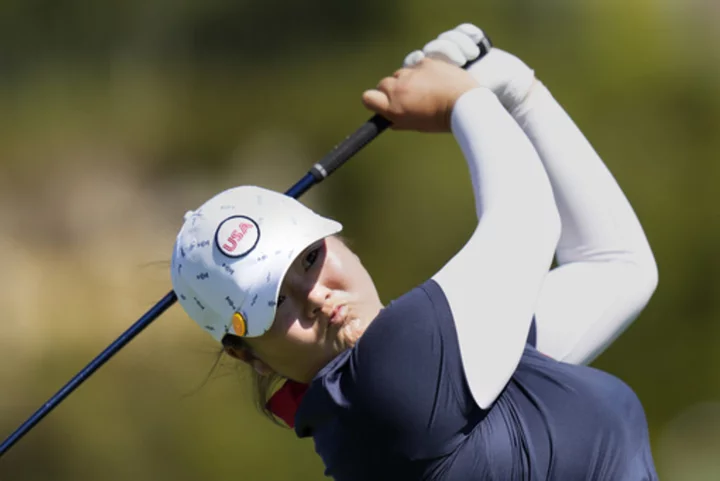 American Angel Yin moves into a share of the third-round lead at the LPGA Shanghai tournament