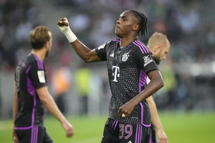 Mathys Tel rescues Bayern Munich with late winner over Borussia Mönchengladbach