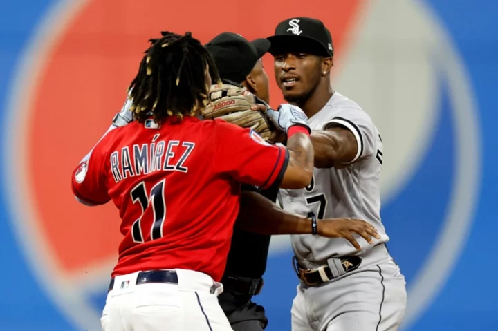 MLB suspends six for roles in White Sox-Guardians brawl