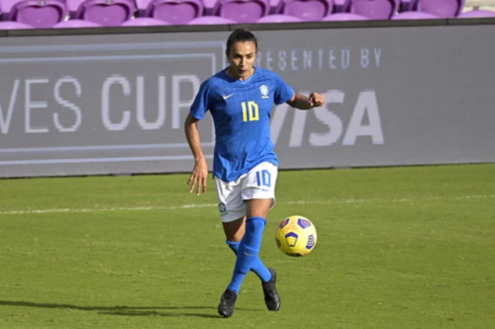 Entering her sixth Women's World Cup, Brazil's Marta says this will be her last