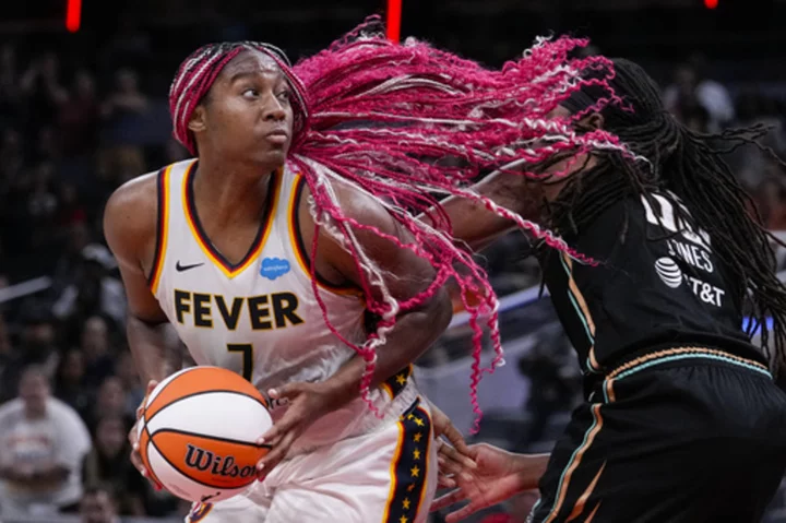 Liberty blow lead, top Fever in overtime 95-87 to advance to Commissioner's Cup final