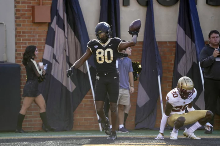 Wake Forest hopes a new QB and restocked lineup keep Demon Deacons rolling along