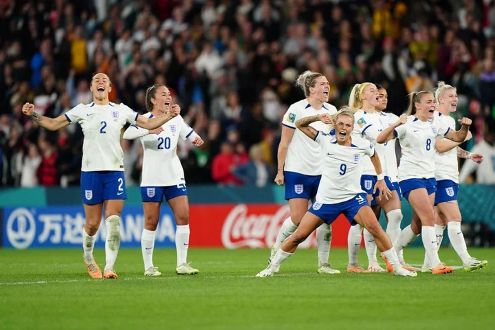 England overcome Lauren James red card to scrape past Nigeria on penalties