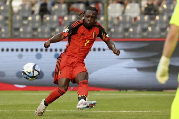 Man City signs Belgium winger Jérémy Doku for $70M to strengthen attacking options