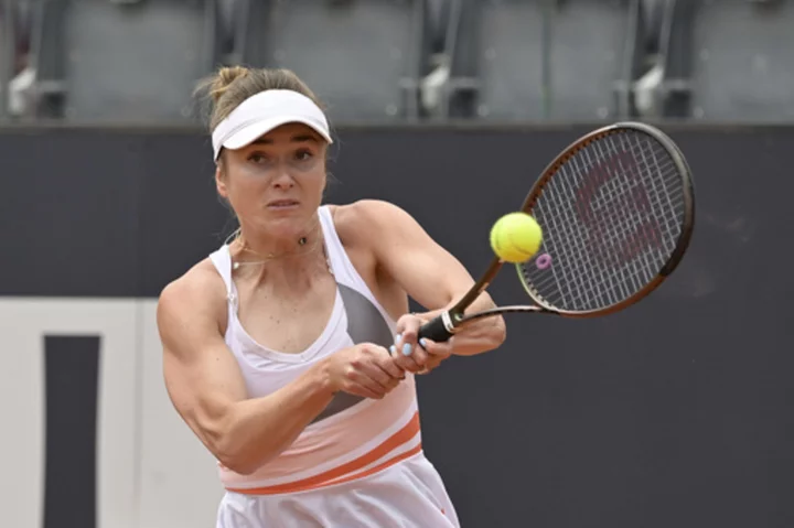 Elina Svitolina wins Strasbourg tournament for 1st title since becoming a mom