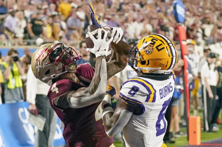 Receiver Keon Coleman is No. 4 Florida State's latest and maybe greatest transfer portal find