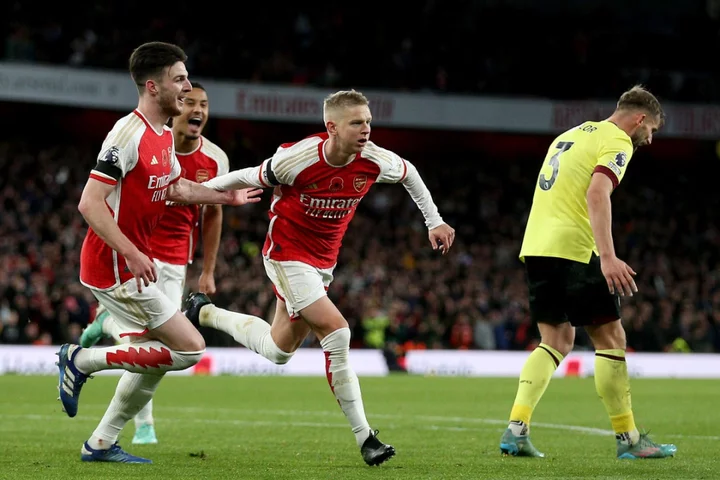 Arsenal pull level with Manchester City thanks to Burnley win