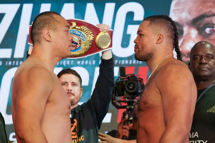 Joyce vs Zhang 2 LIVE: Boxing fight updates and results tonight