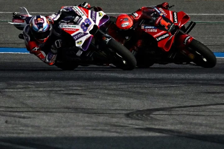 Pressure cranks up as thrilling MotoGP title duel goes to Malaysia